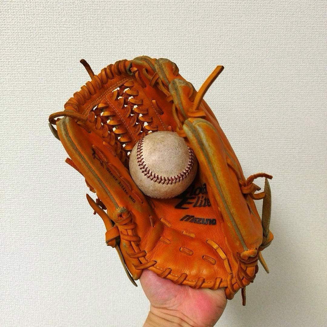 031 ミズノ グローバルエリート 井端和弘モデル 軟式 少年 内野手用グローブ