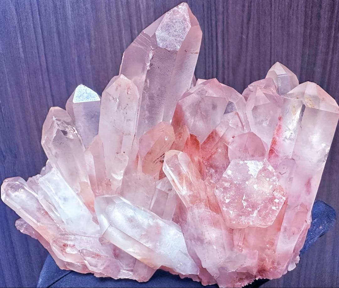 巨大❗爆レア❗️ 別格高級品 ❗️超強いパワー ピンク♡ヒマラヤクラスターA1311