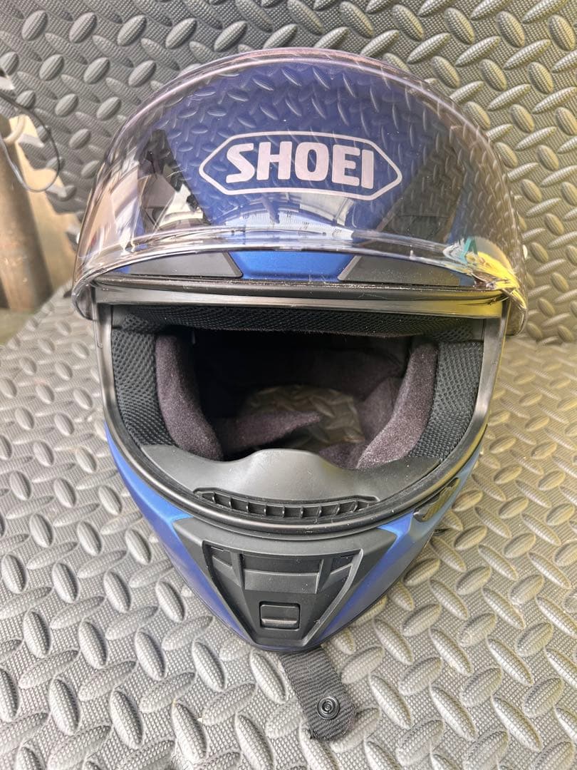 極美品　SHOEI フルフェイスヘルメット ブルー
