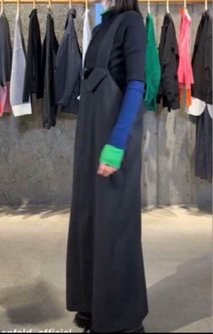 【美品】ENFOLD ｜ STRAIGHT JUMPER-SKIRT ｜36