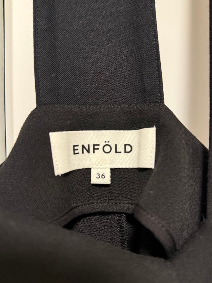 【美品】ENFOLD ｜ STRAIGHT JUMPER-SKIRT ｜36