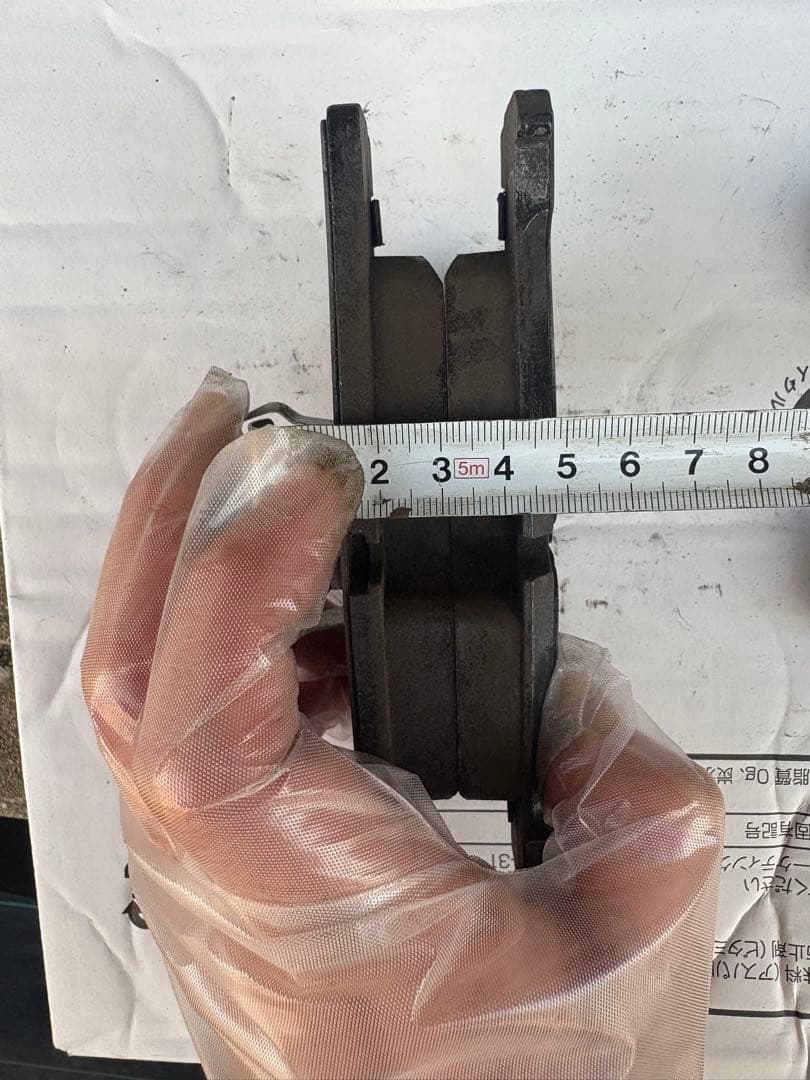  f30 320d 純正ブレーキパッド　　フロントリアセット