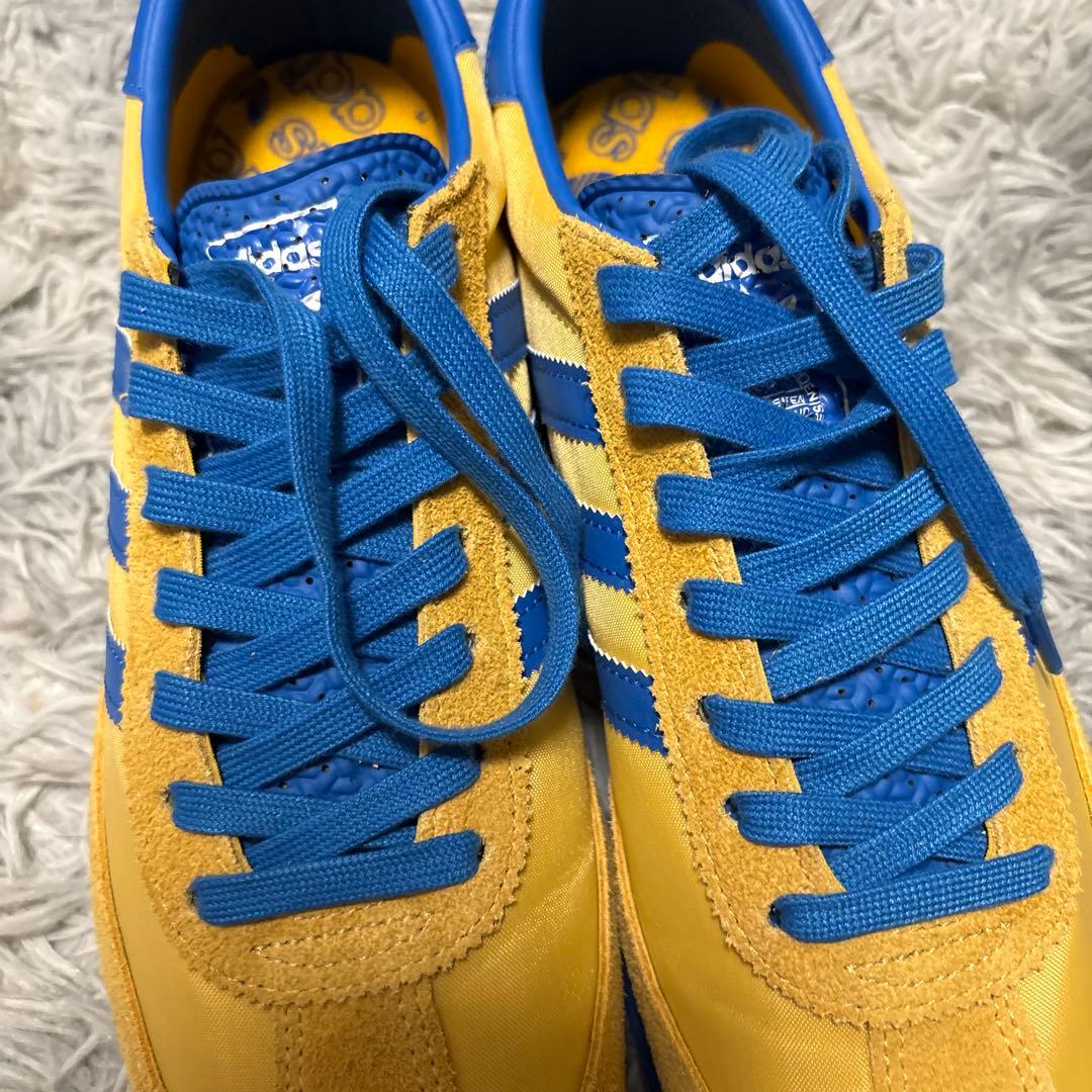 アディダス SL 72 IE6526 イエロー×ブルー 着用一度 adidas