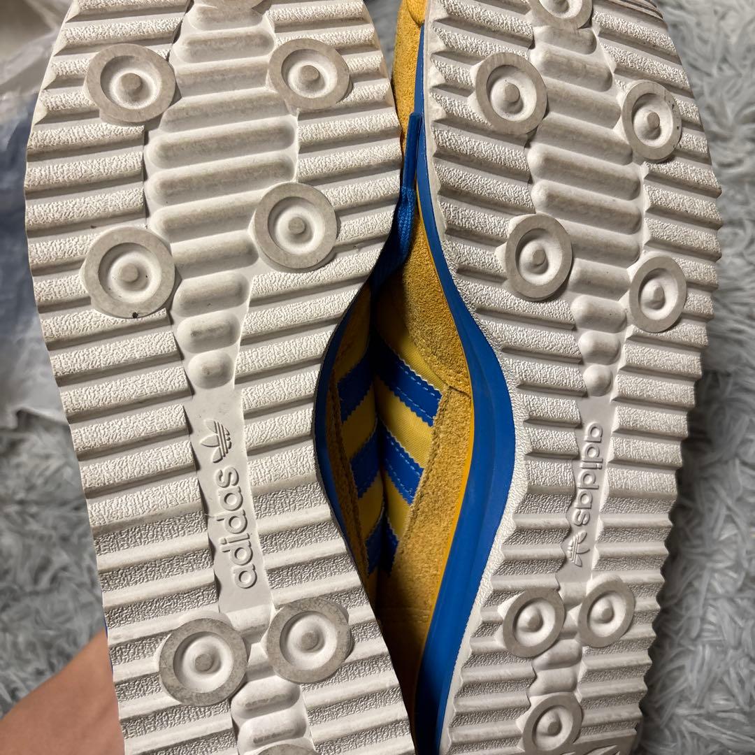 アディダス SL 72 IE6526 イエロー×ブルー 着用一度 adidas