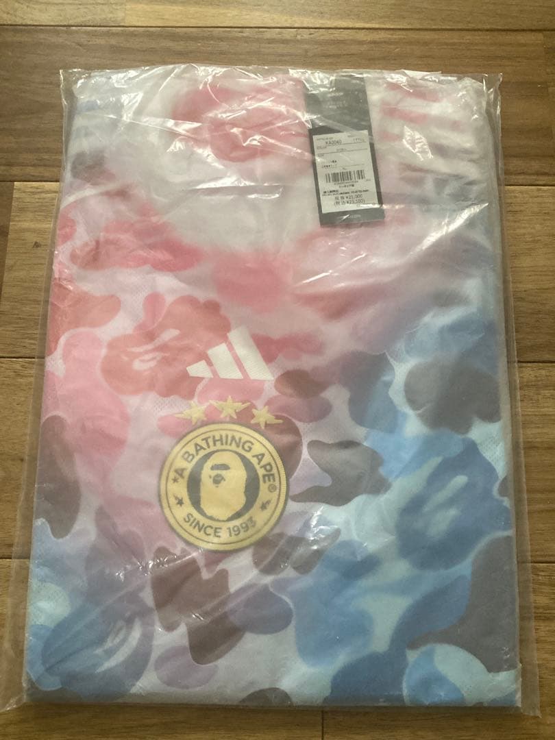 新品未使用 A BATHING APE BAPE FB Jersey XLサイズ