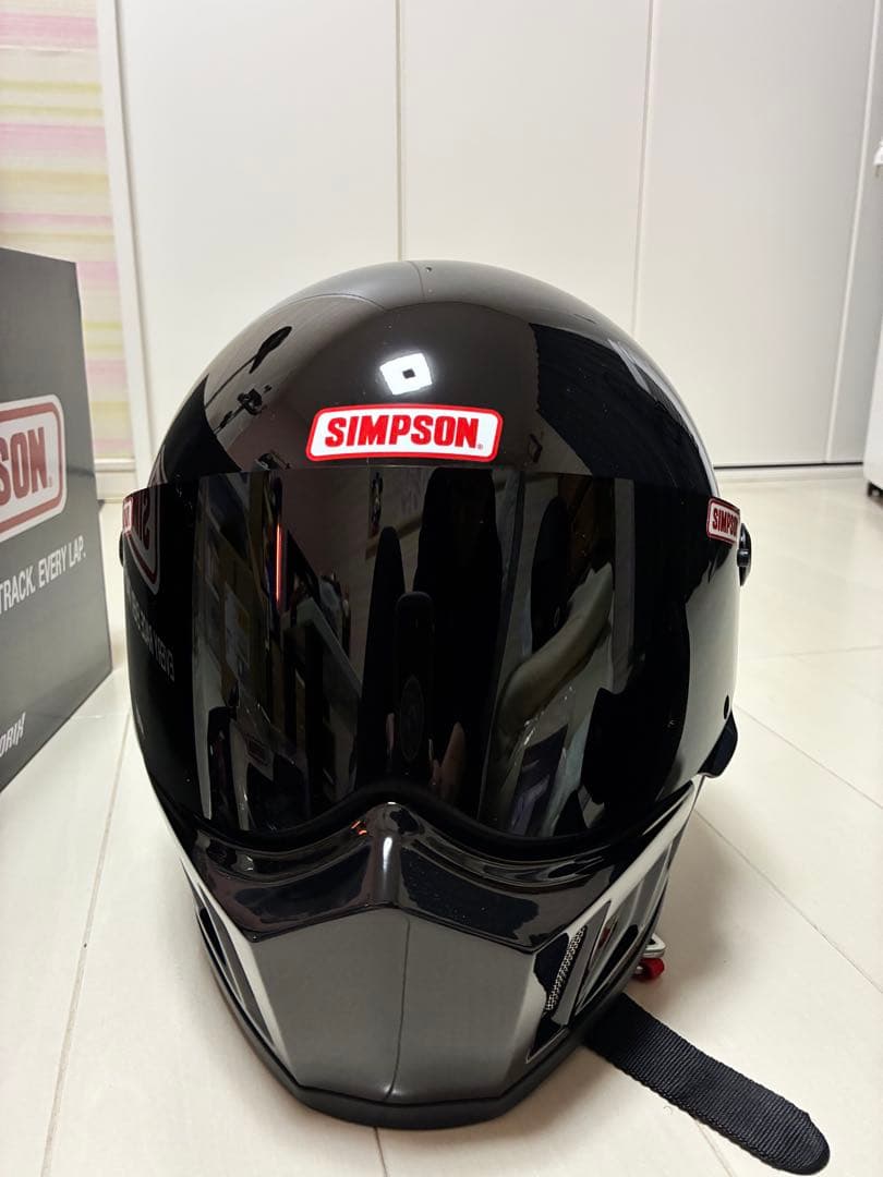 SIMSON フルフェイスヘルメット SB15 ブラック
