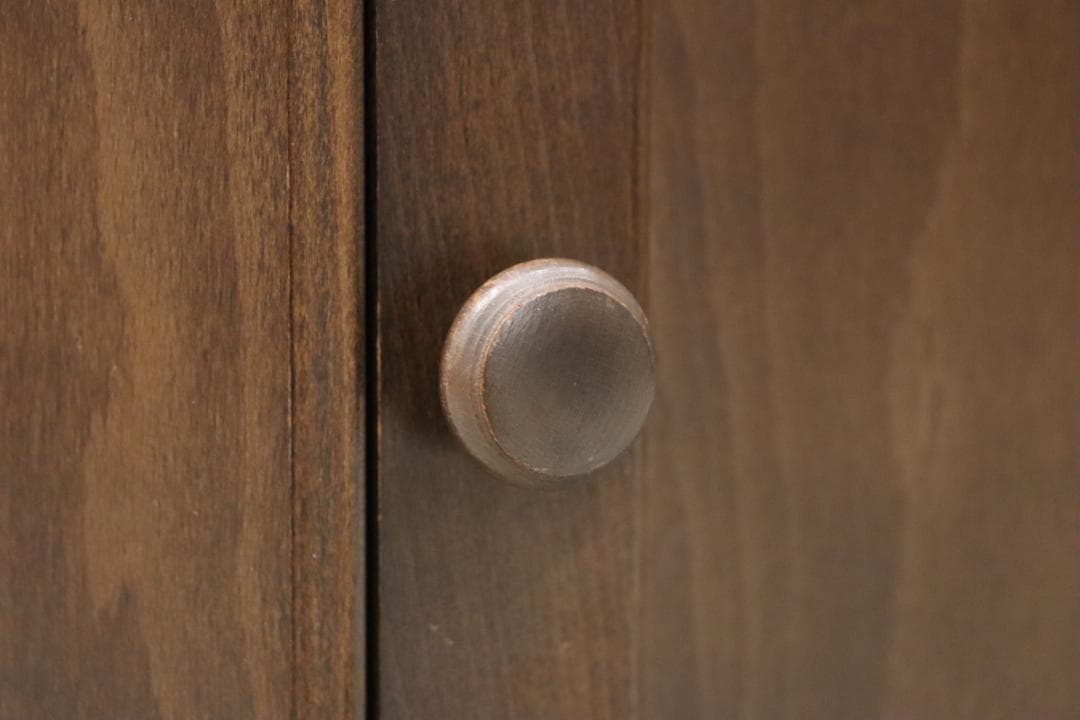 レトロ カリモク コーナー キャビネット 飾り棚 ラック 花台 ディスプレイ