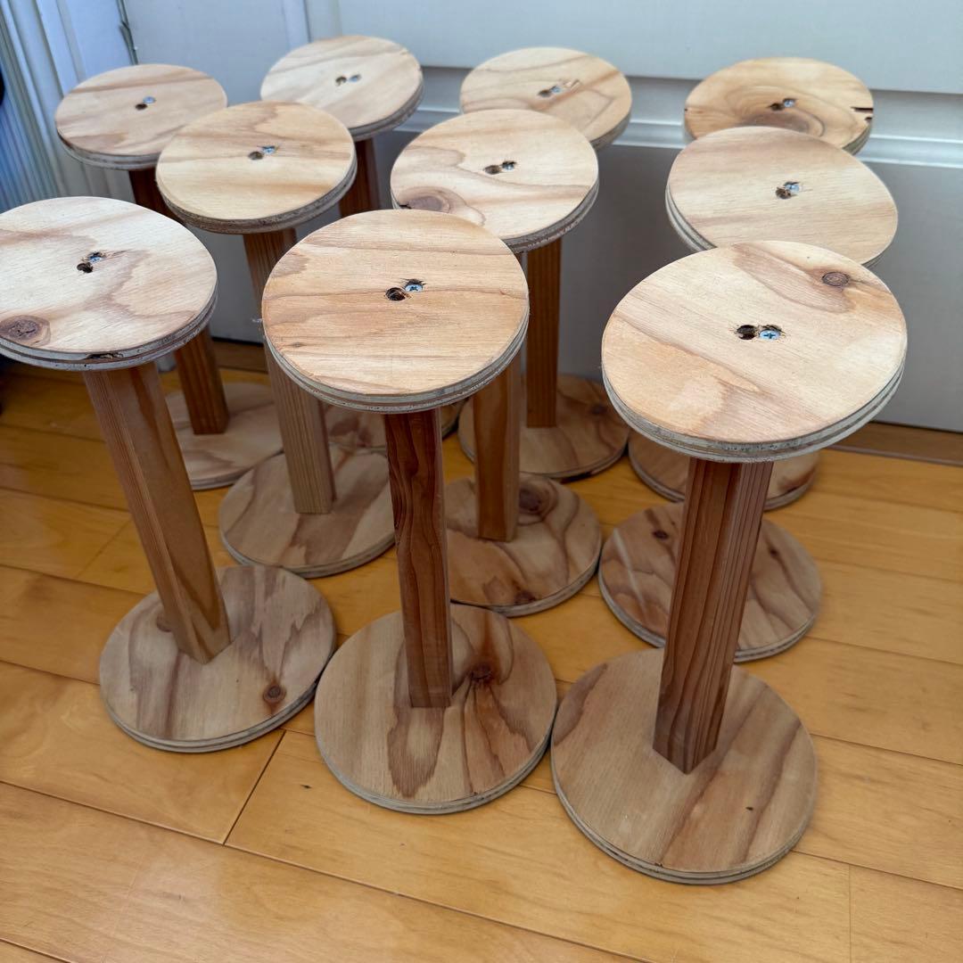 お値下げ 帽子スタンド 木製 20個セット ①②