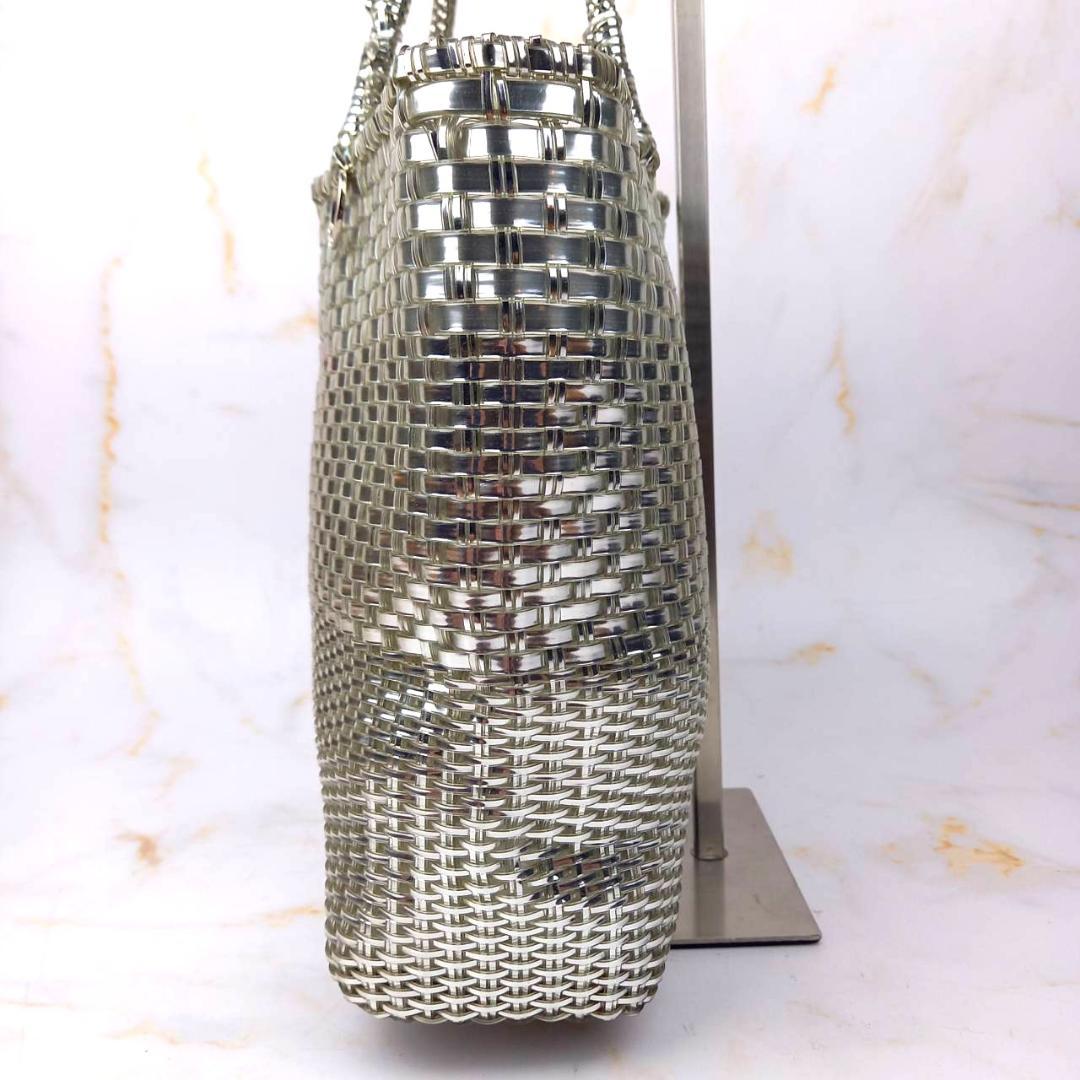 ✨良品✨ ANTEPRIMA イントレッチオ トートバッグ シルバー S