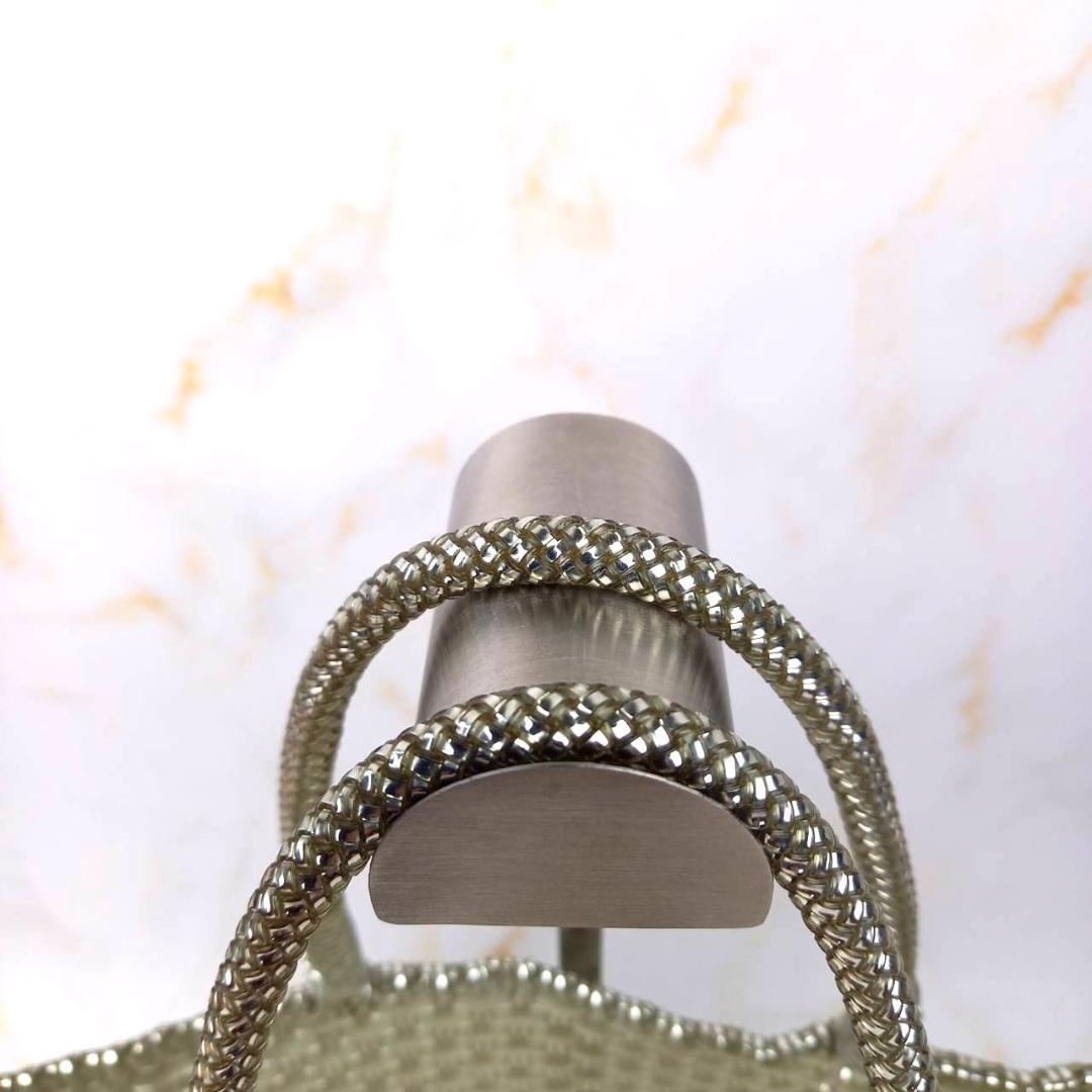 ✨良品✨ ANTEPRIMA イントレッチオ トートバッグ シルバー S