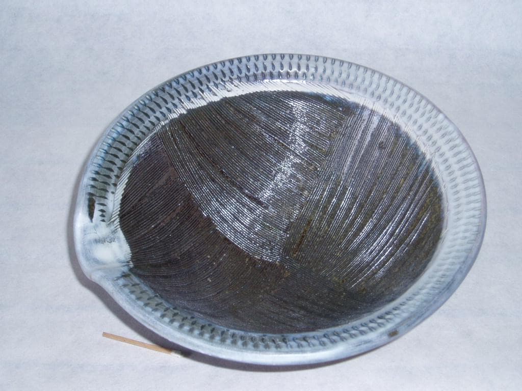 小鹿田焼「すり鉢（飛び鉋）７寸」【 送料確認用出品 】