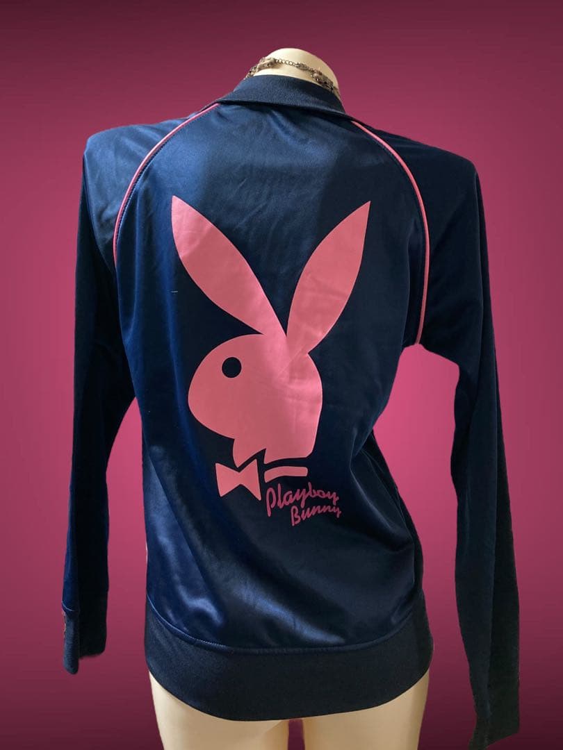 00s当時物平成ギャルplay boyフェアリーグランジロックトラックジャケット