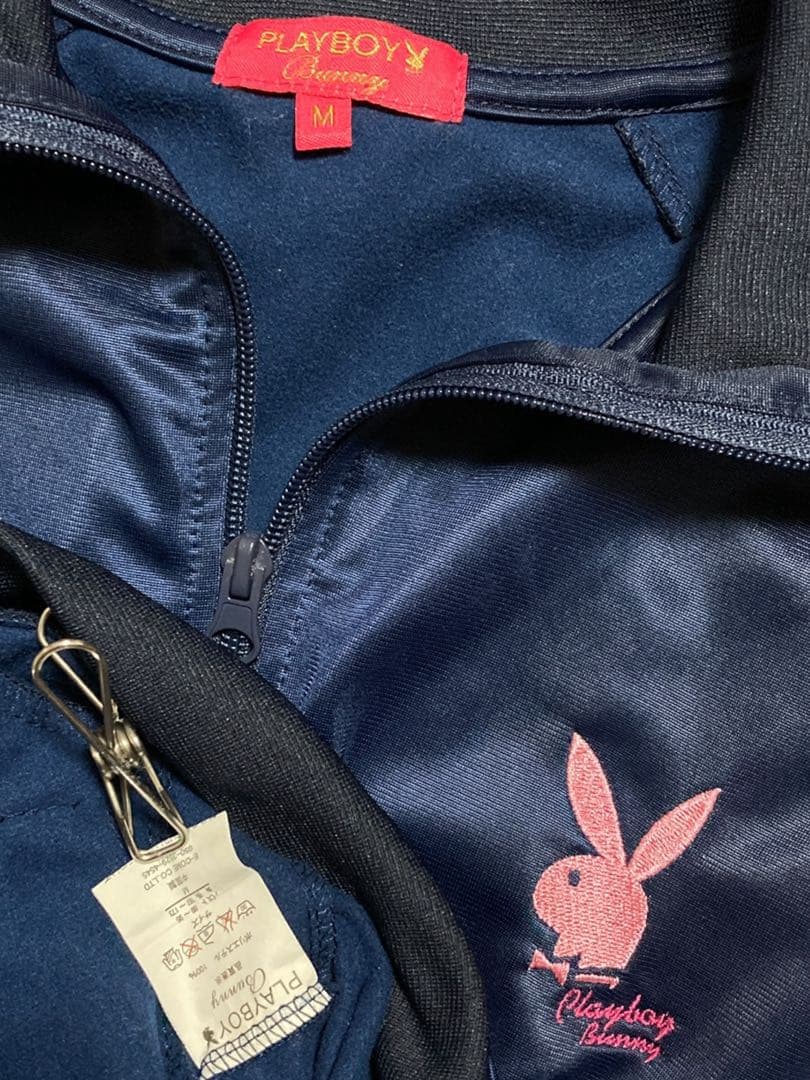 00s当時物平成ギャルplay boyフェアリーグランジロックトラックジャケット