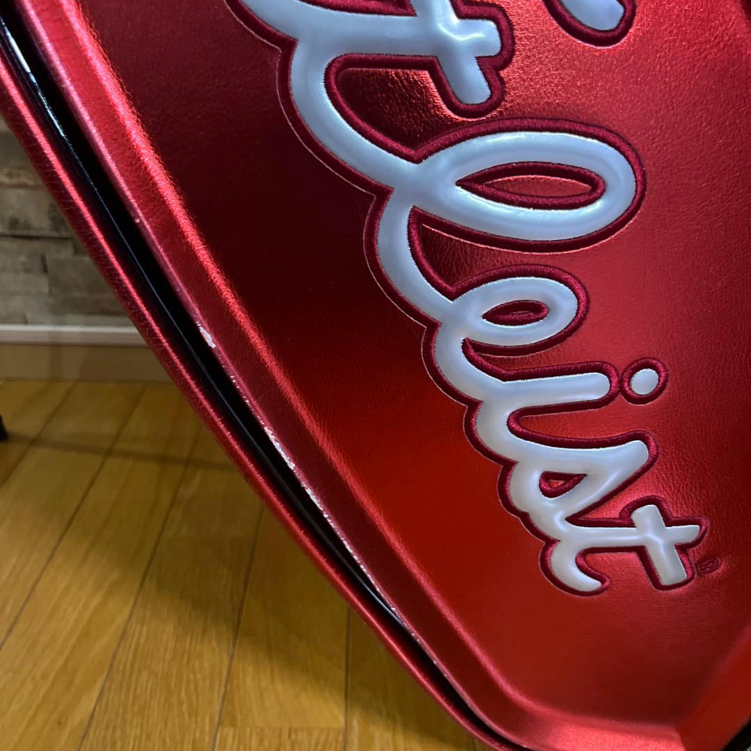 Titleist 赤 キャディバッグ