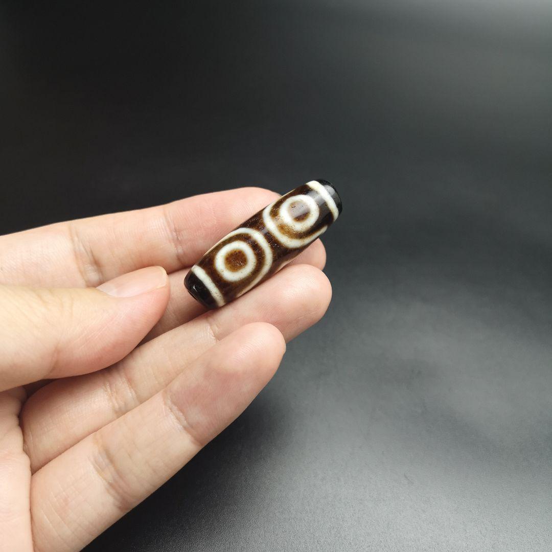 145.レア物　三眼天珠　もう作れない懐かしい天珠　処分