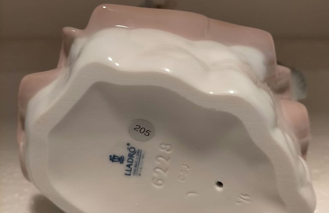 リヤドロ　lladro コウノトリの贈り物　男の子