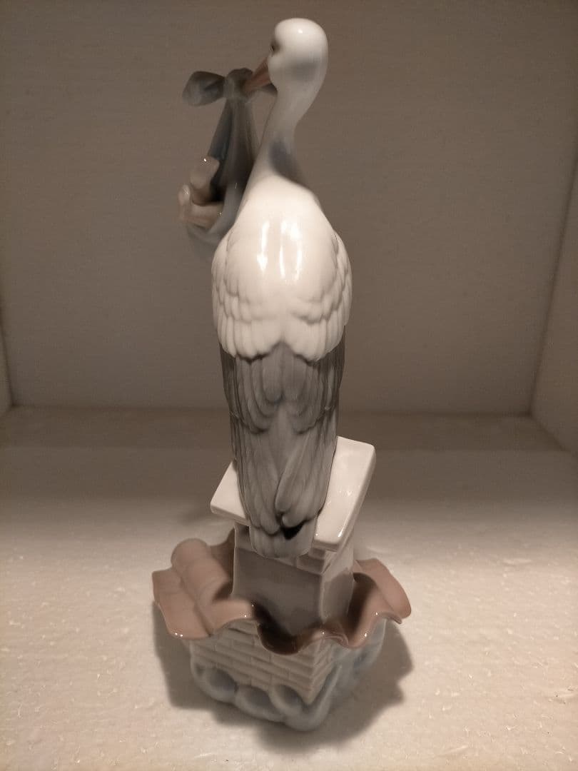 リヤドロ　lladro コウノトリの贈り物　男の子