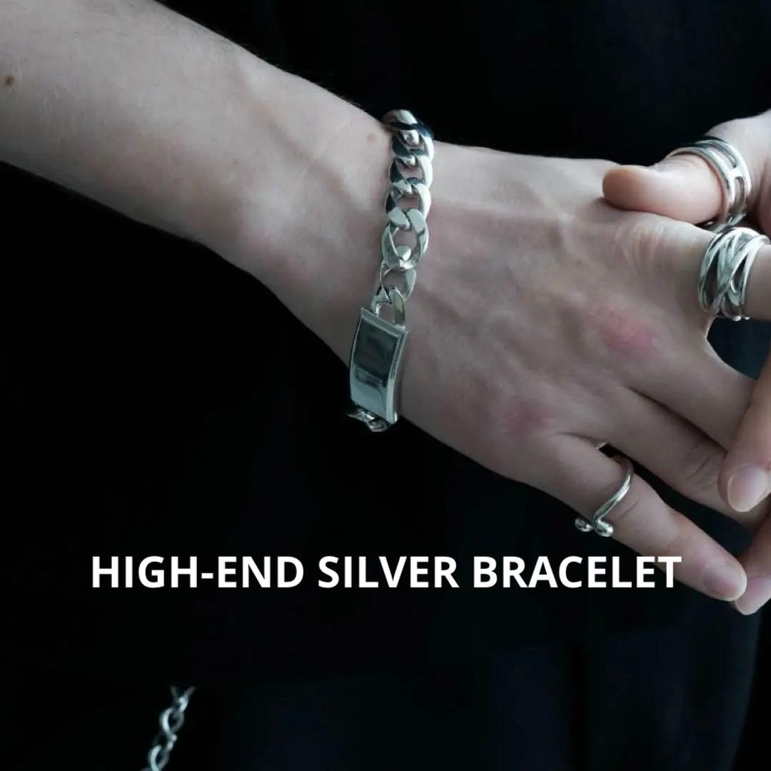 未使用 HIGH-END SILVER BRACELET / CTHYアクセサリ