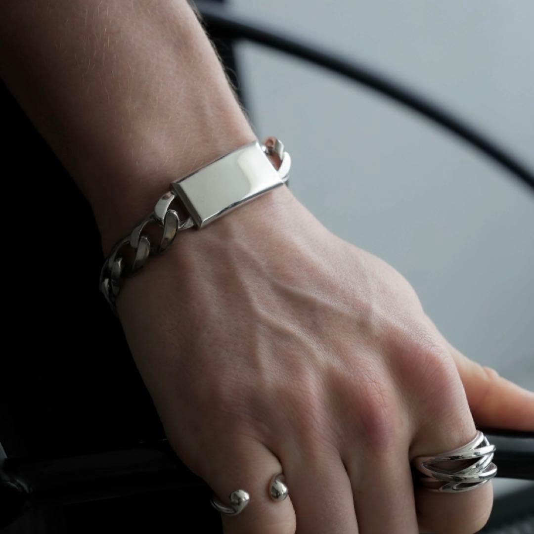 未使用 HIGH-END SILVER BRACELET / CTHYアクセサリ