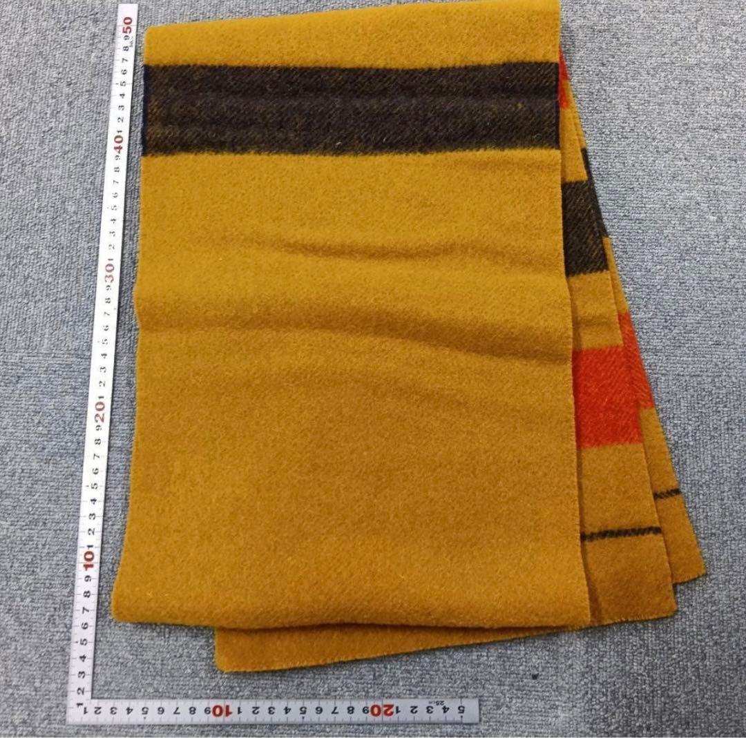 HERMES マフラーオレンジ