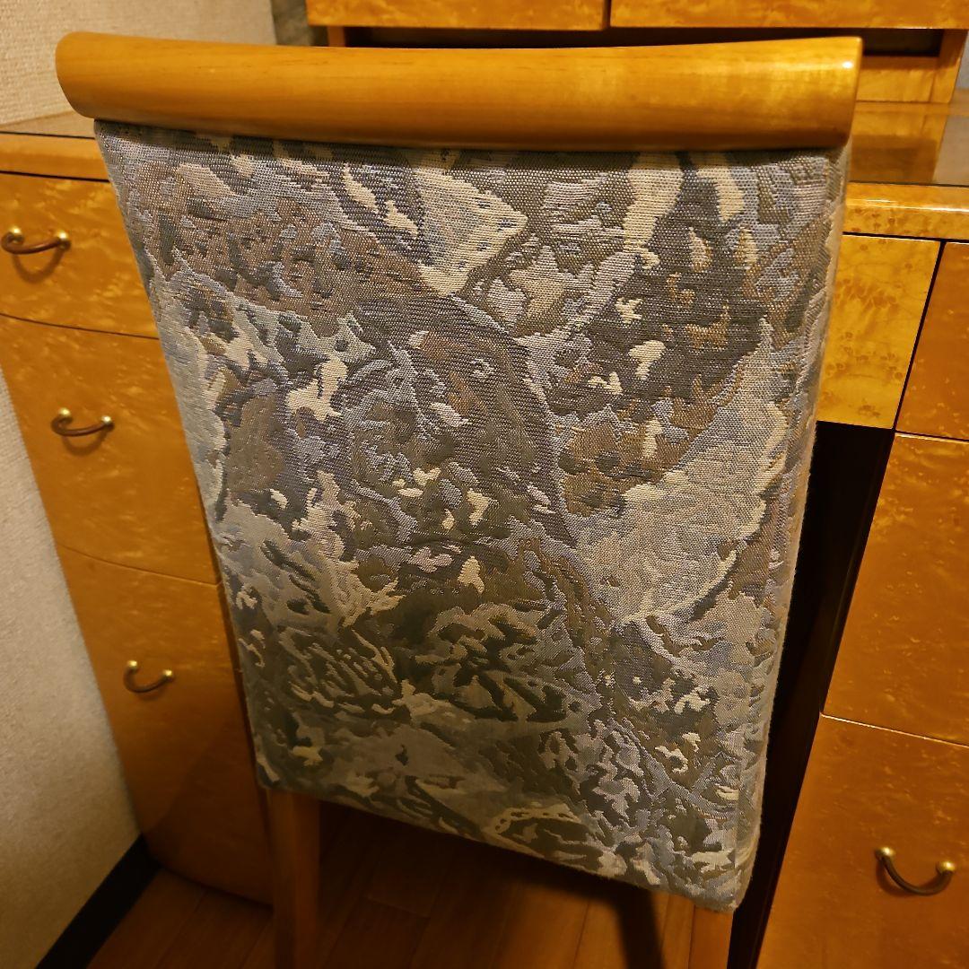 ドレッサー用椅子 バーズアイメイプル ドレッサーとのセット購入