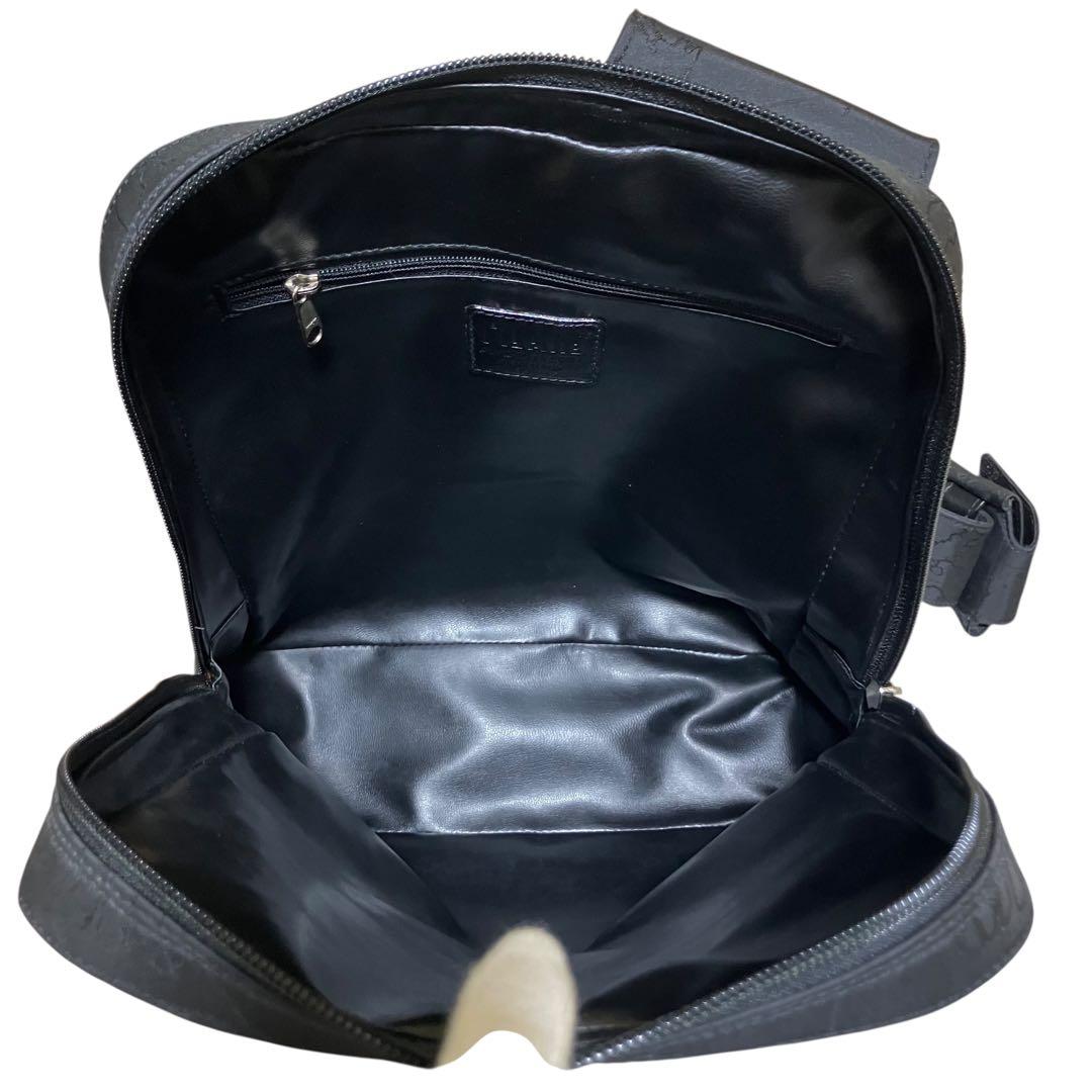 激レア✨ALVIERO MARTINI プリマクラッセ 黒地図 ショルダーバッグ