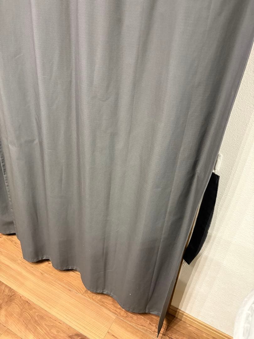 無印良品　ノンプリーツ遮光カーテン　高さ180幅100 2枚組　×3セット