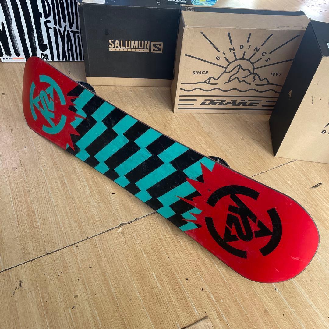 K2　キッズスノーボードセット　MINITURBO100cm　バイン付3点セット