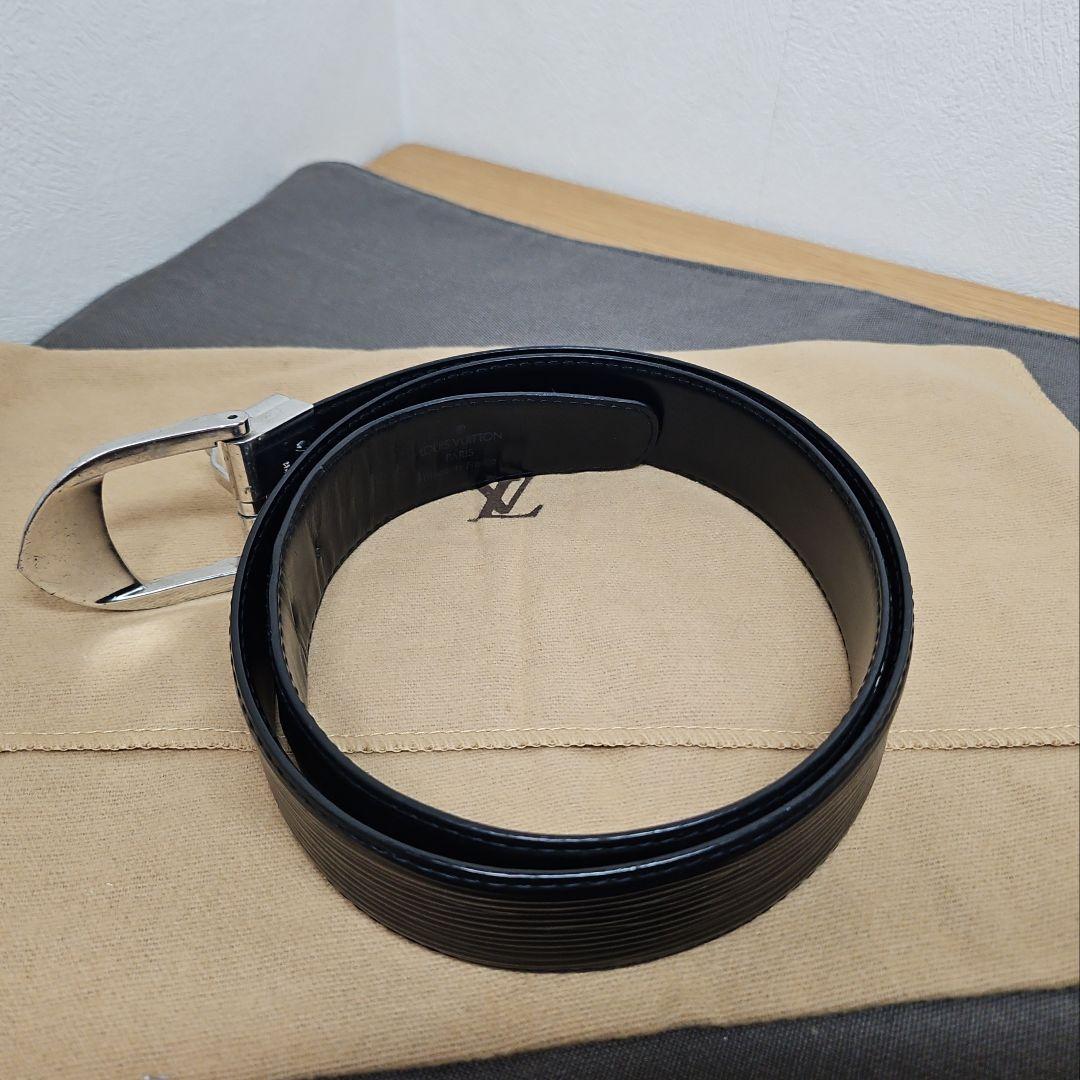 Louis Vuitton ルイヴィトン サンチュールエピ ベルト ノワール