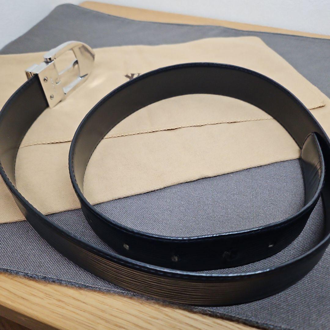 Louis Vuitton ルイヴィトン サンチュールエピ ベルト ノワール