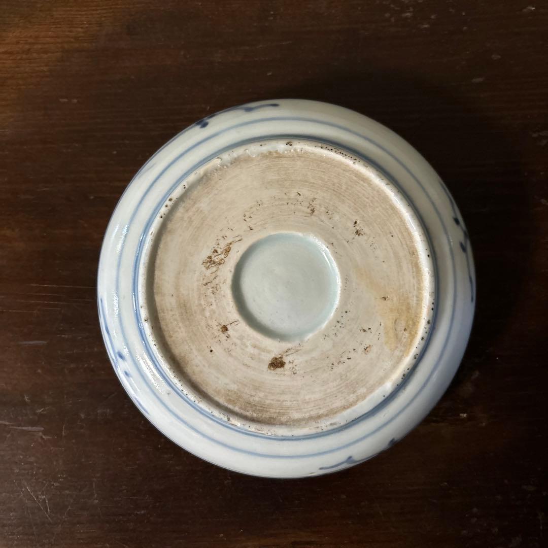 古伊万里膾皿　5点(窯傷有り)なます皿　古道具　アンティーク　検:白洲正子　李朝