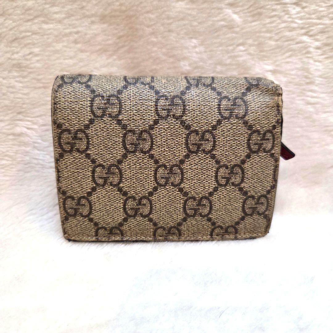 美品 GUCCI　さくらんぼ　GGスプリーム　レザー　チェリー