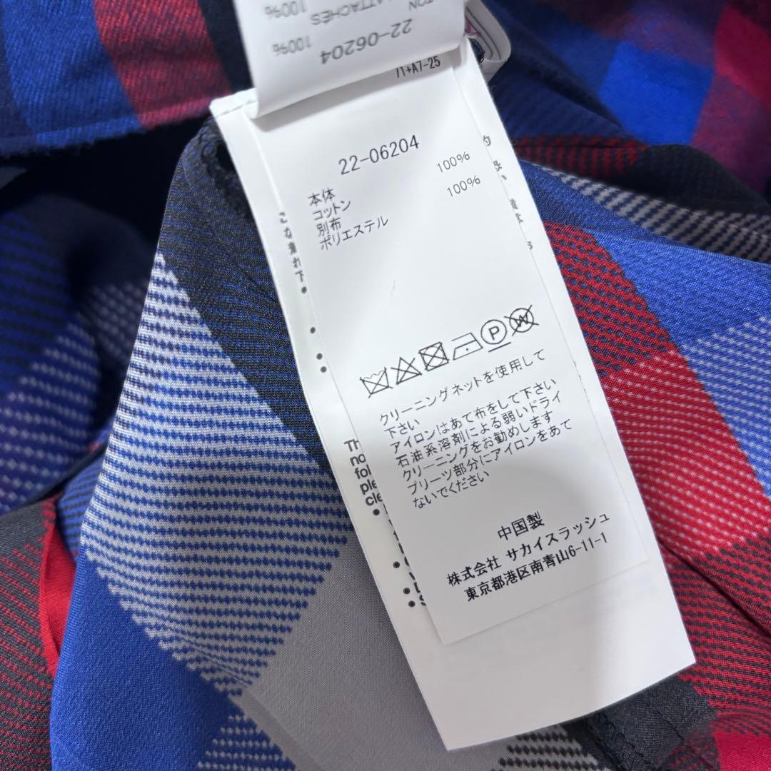 2022年秋冬サカイ　ロングワンピース　sacai