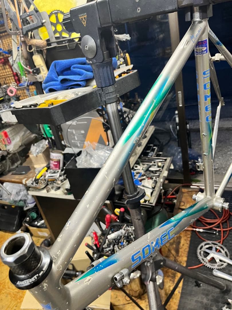 Somec クロモリ フレーム フレームセット