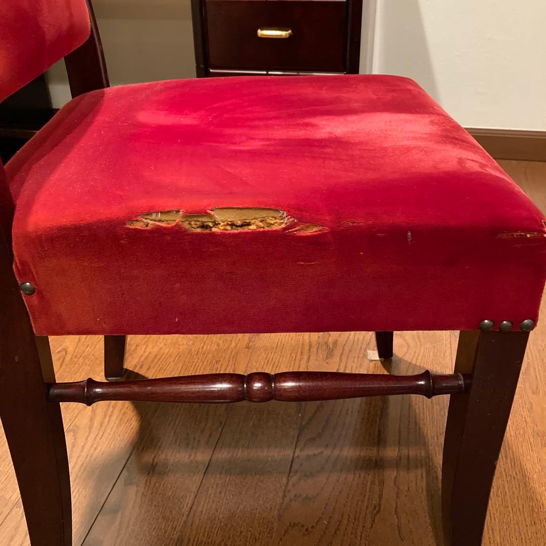 【今月中お値引き価格・希少品】三面鏡ドレッサー・高級漆家具（モリシゲ）&椅子