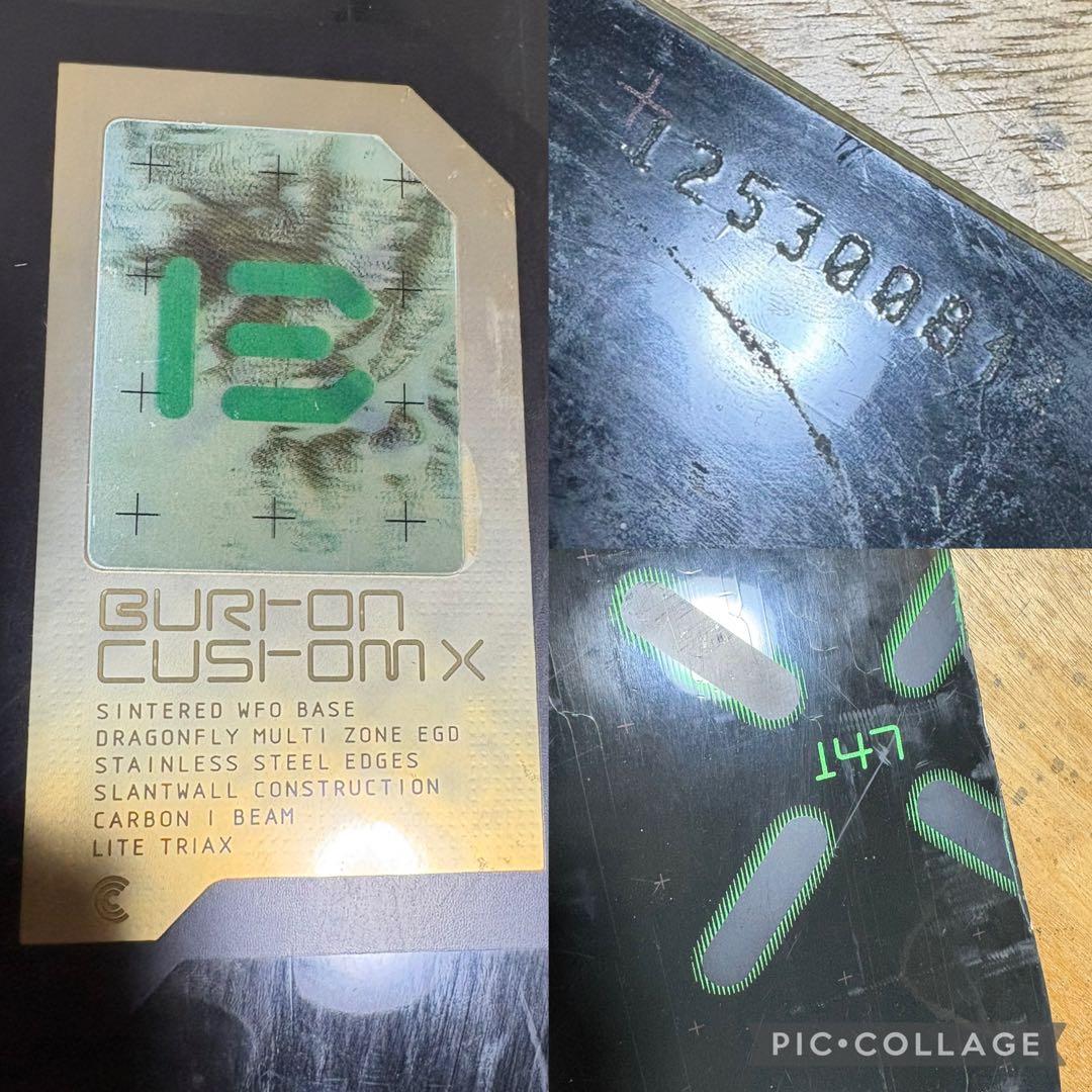 BURTON スノーボード CUSTOMX BURTON ビンディング スノボ