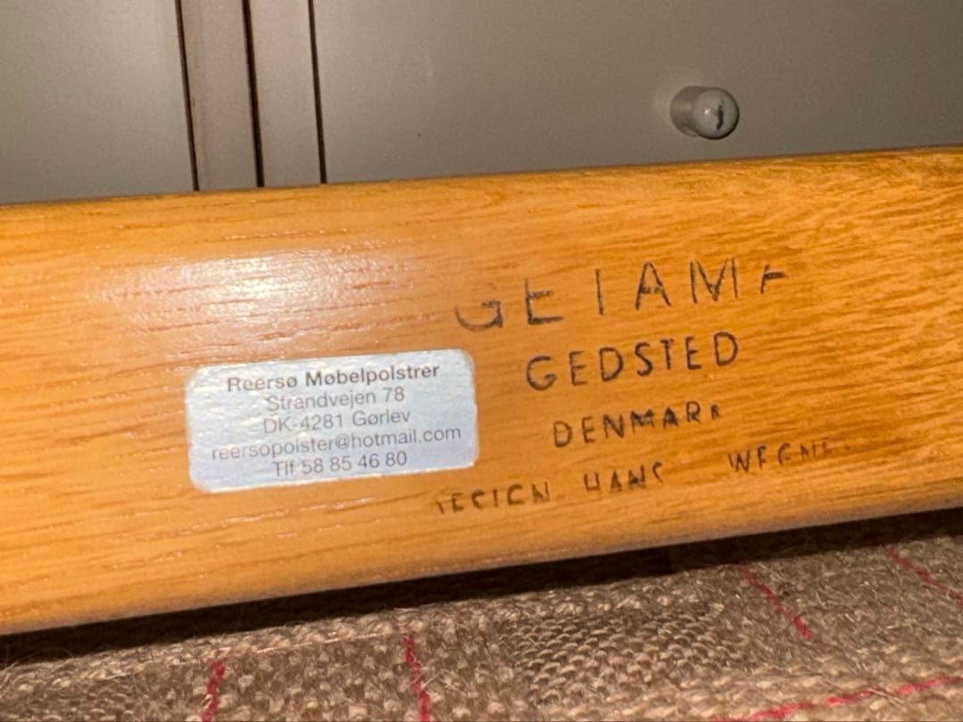 【希少】ハンス・J・ウェグナー イージーチェアGE290 GE260