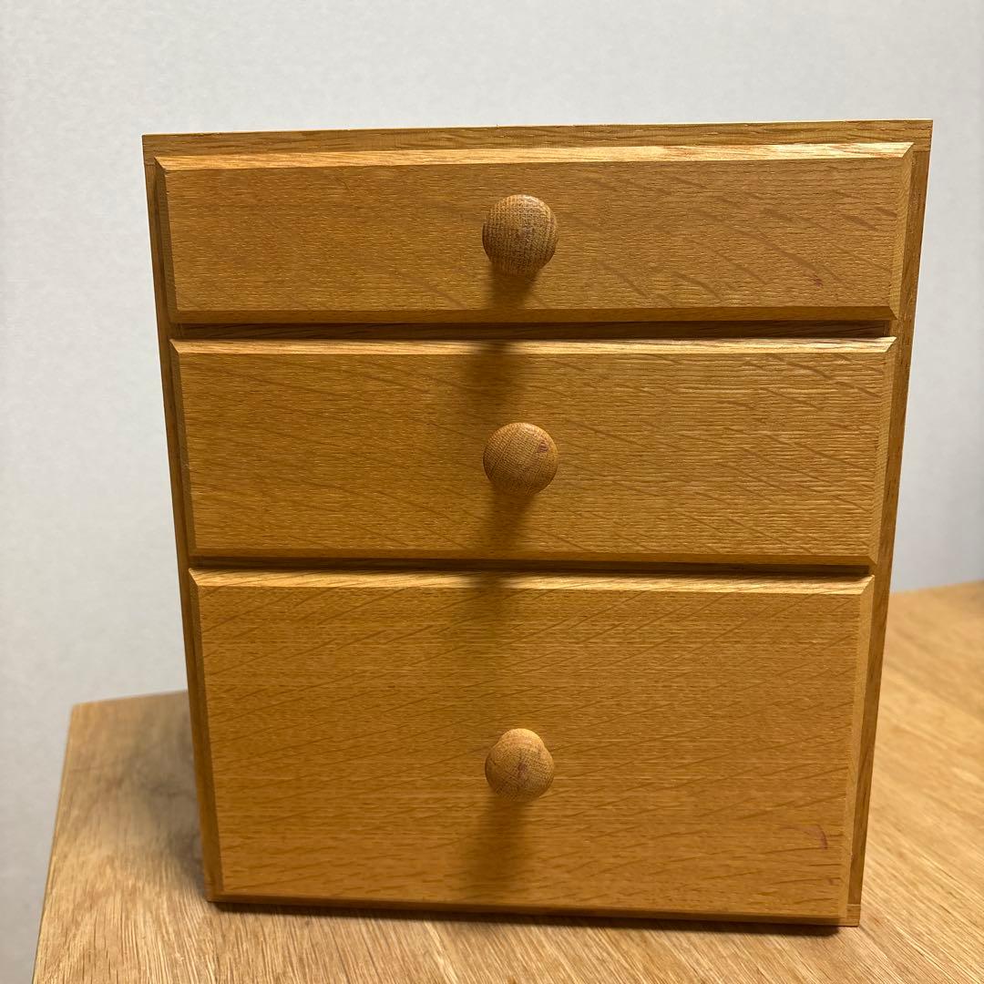 倉敷意匠　引き出しボックス　三段引き出し