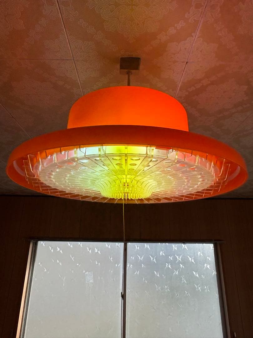 ナショナル（National） オレンジ レトロポップ／スペースエイジ 照明器具