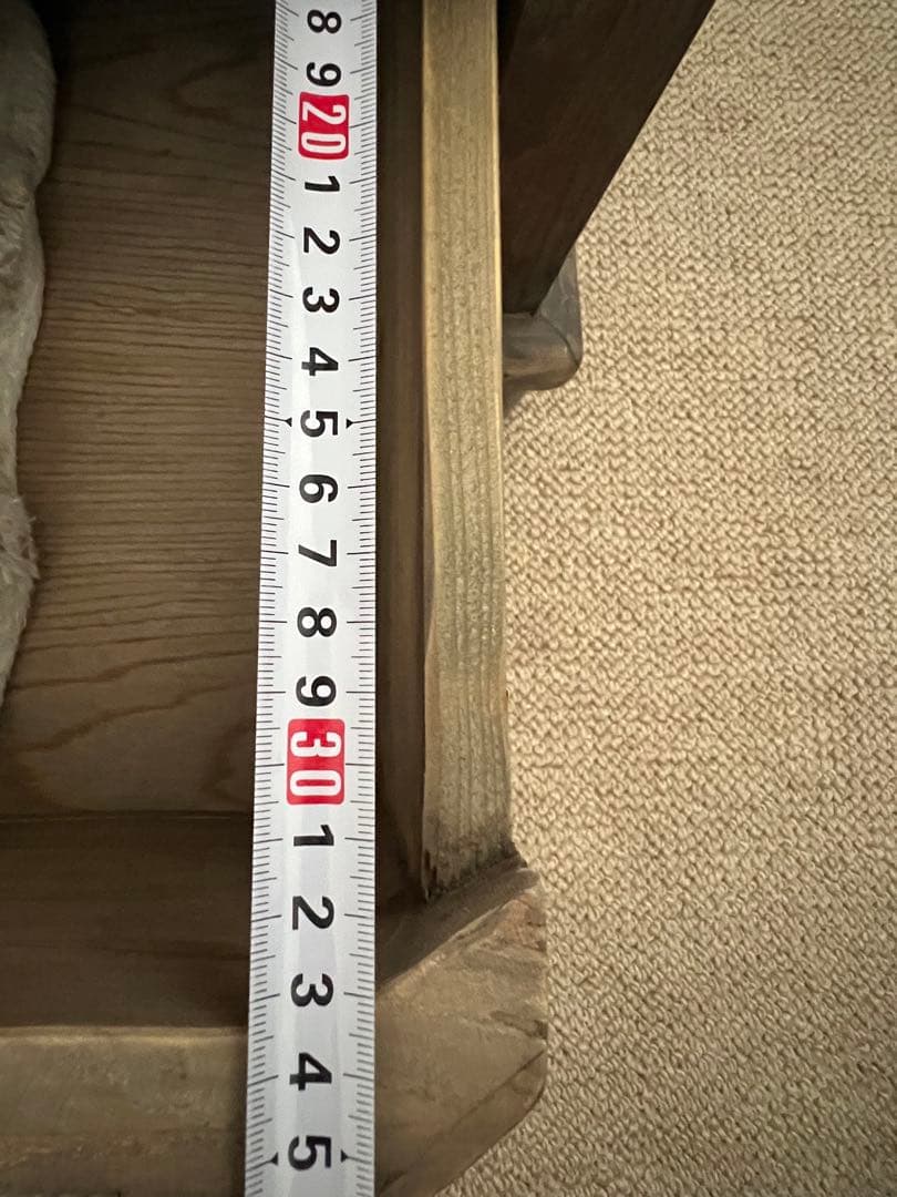 O*t様 アンティーク風5段引き出しチェスト