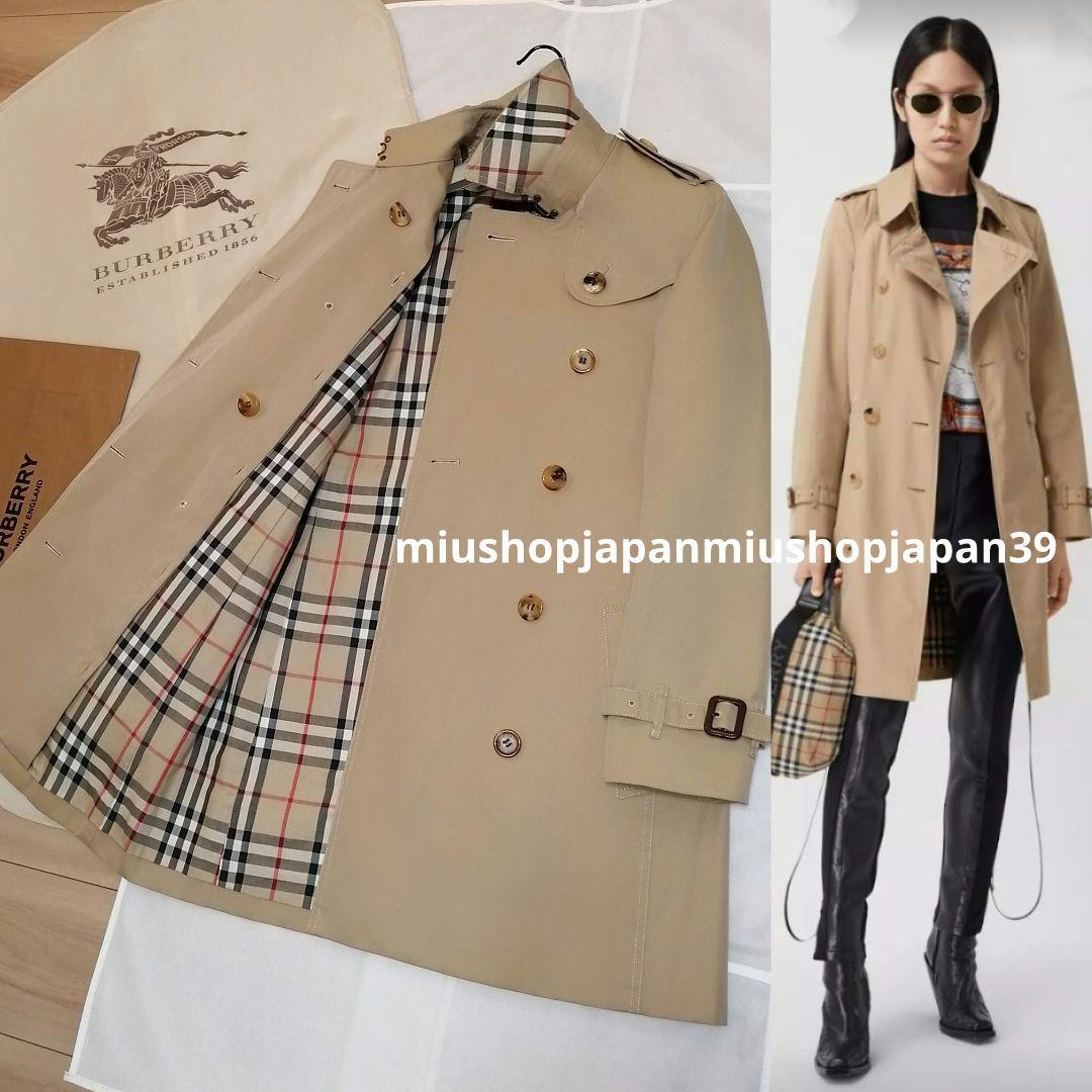 本物上質●S BURBERRY　ロンドン　トレンチコート　ハニーベージュ