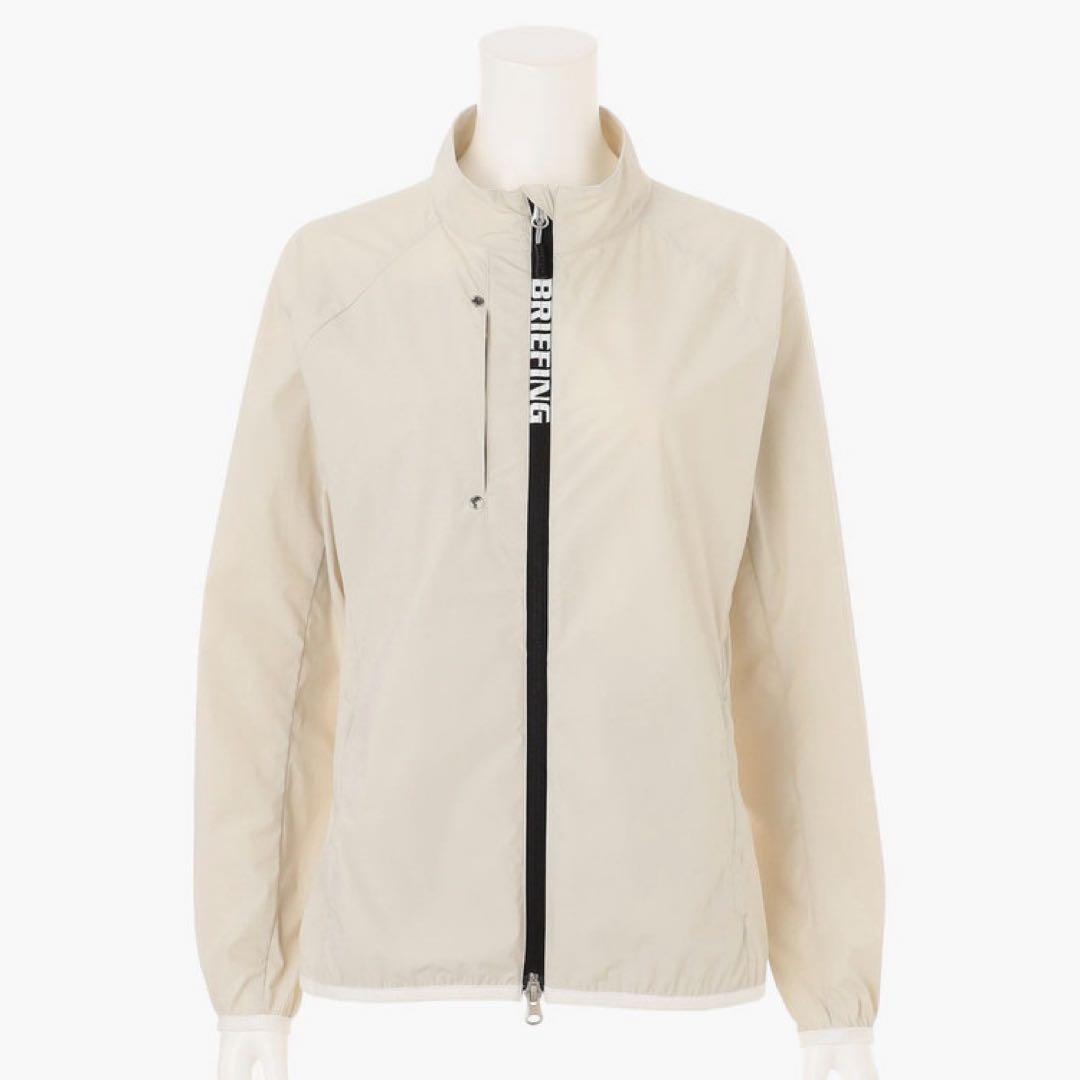 【今期新作・タグ付き】BRIEFING レディース ウィンドブルゾン ベージュM