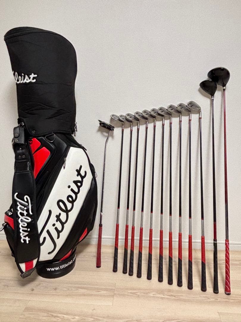 【◎美品】 Titlist他　ゴルフクラブセット フレックスS