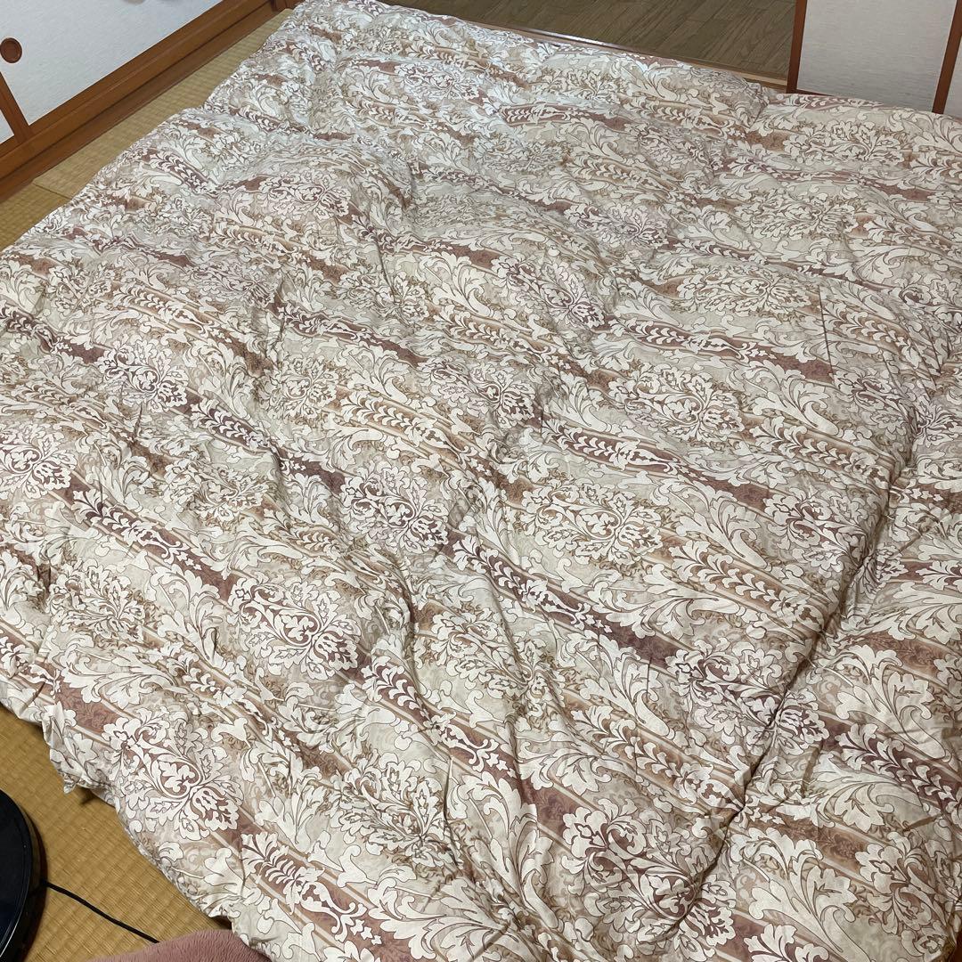 Sleepform 掛け布団 花柄 ベージュ系