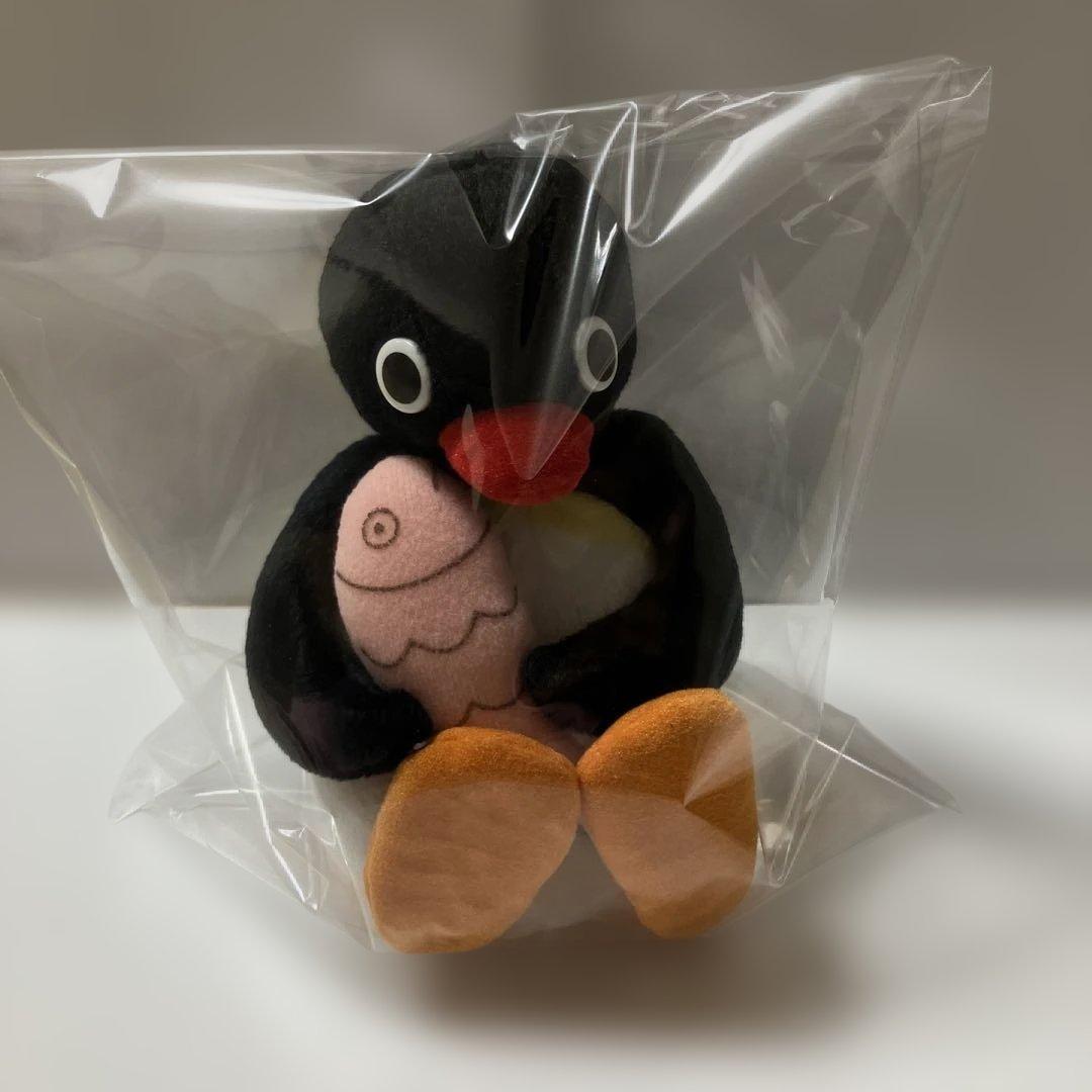 ピングー　ping ぬいぐるみ　首振りオルゴール　セキグチ　アンティーク