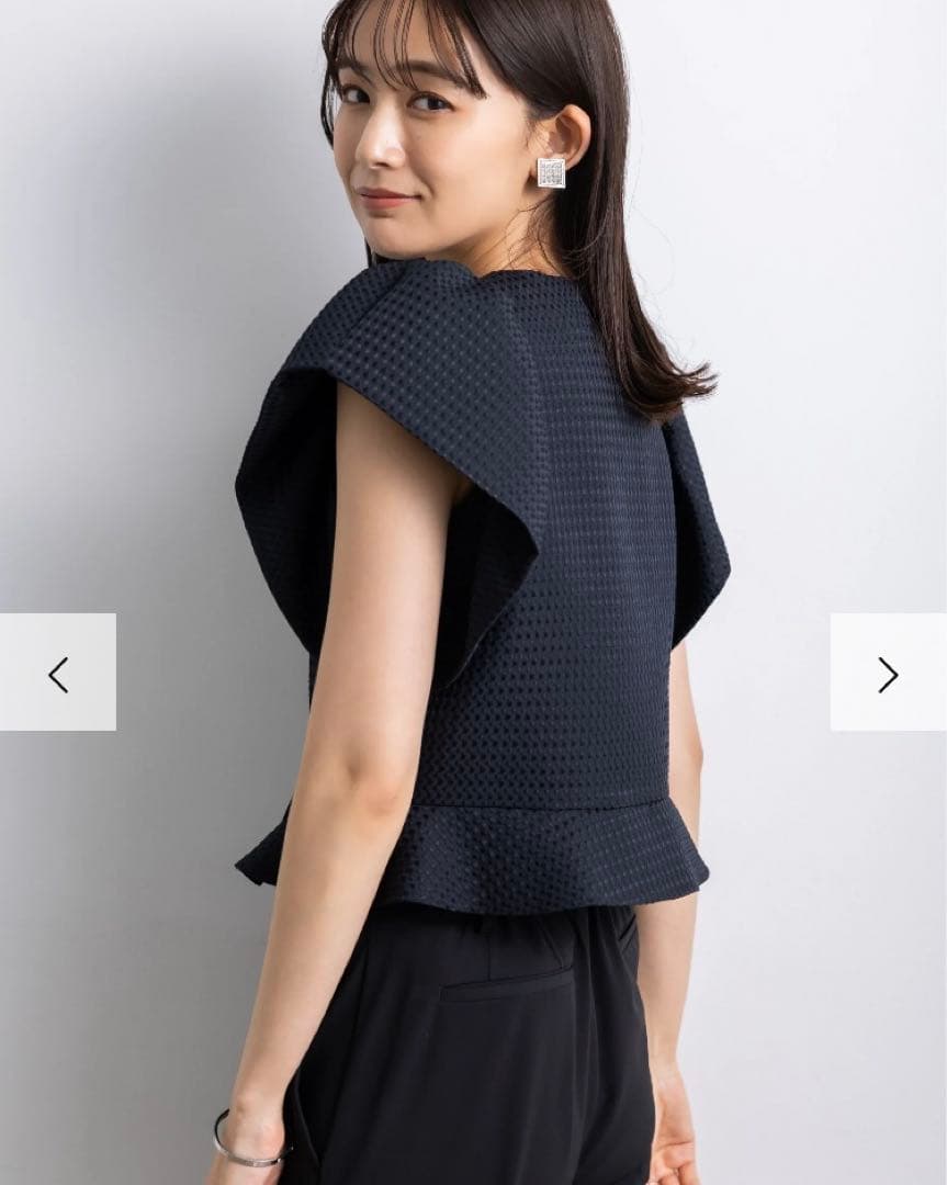 ♡様、アメノチハレ　ドットドビージレブラウス　amenochihare