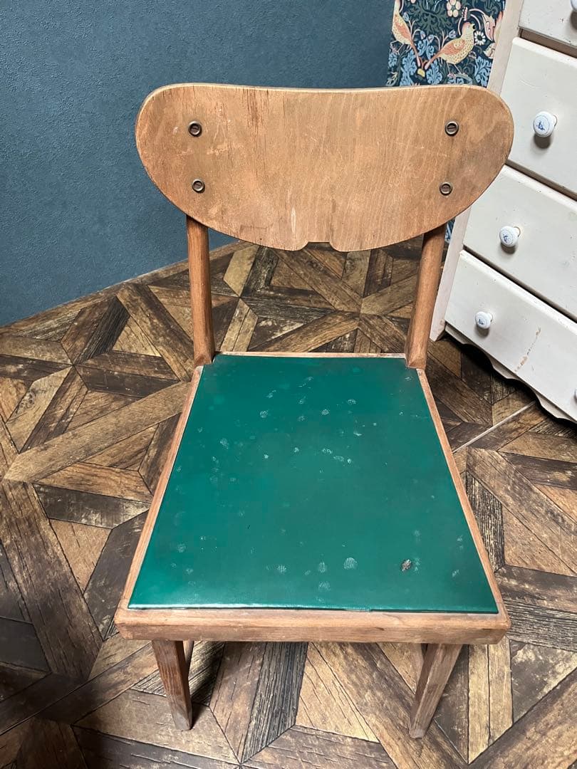 レトロチェア 椅子 当時物 昭和レトロ インテリア アンティーク レトロポップ