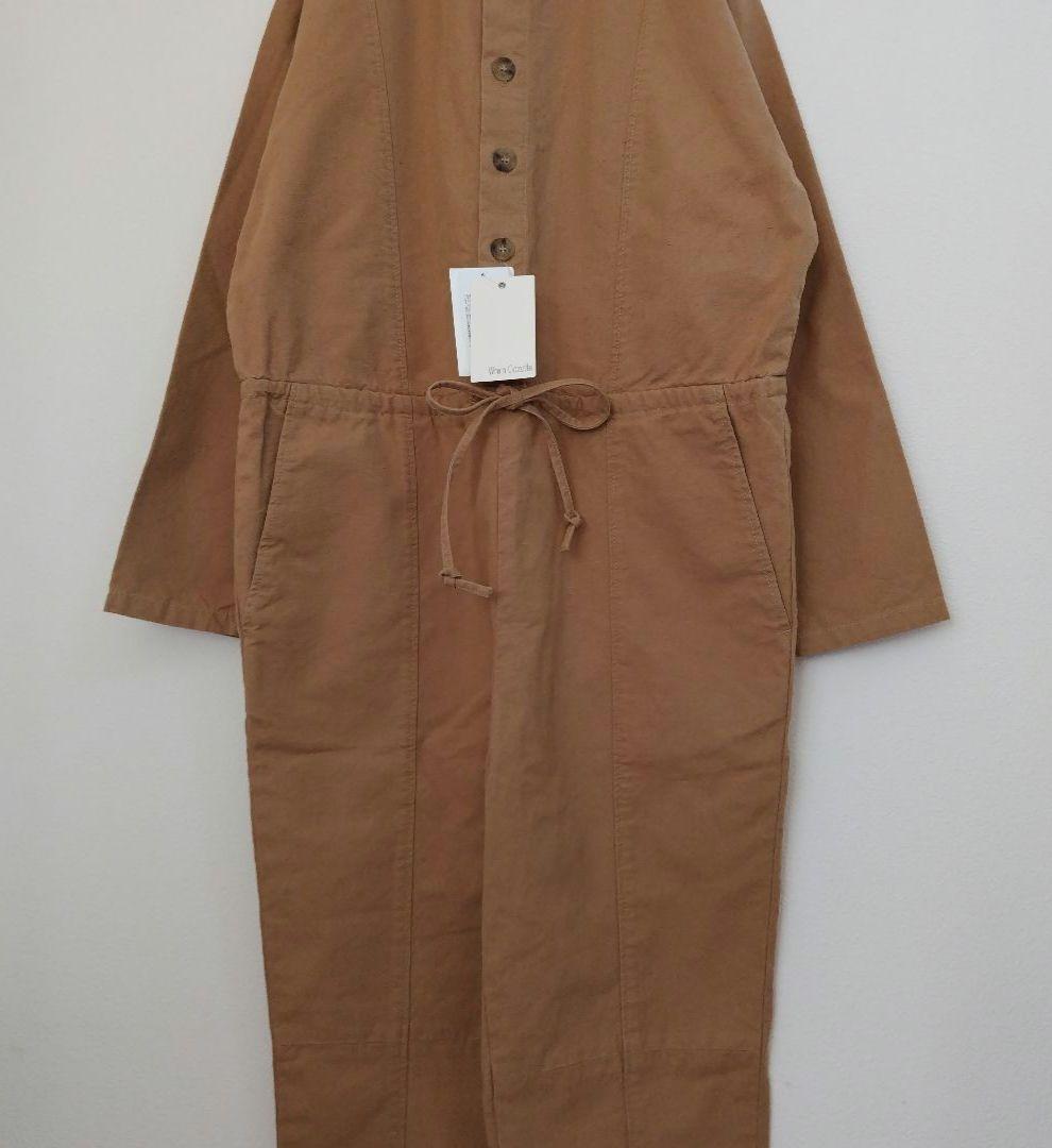 ウィムガゼット※厚手 コットン オールインワン パンツ※新品※定価¥35,200