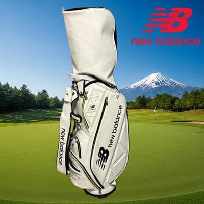new balance ニューバランス キャディバッグ ホワイト 4分割
