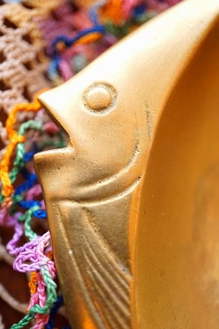 VINTAGE FISH ASHTRAY 真鍮 ヴィンテージ 熱帯魚